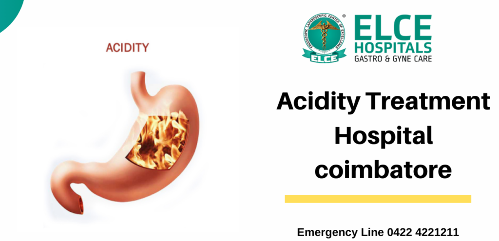 Acidity Treatment Hospital in Coimbatore