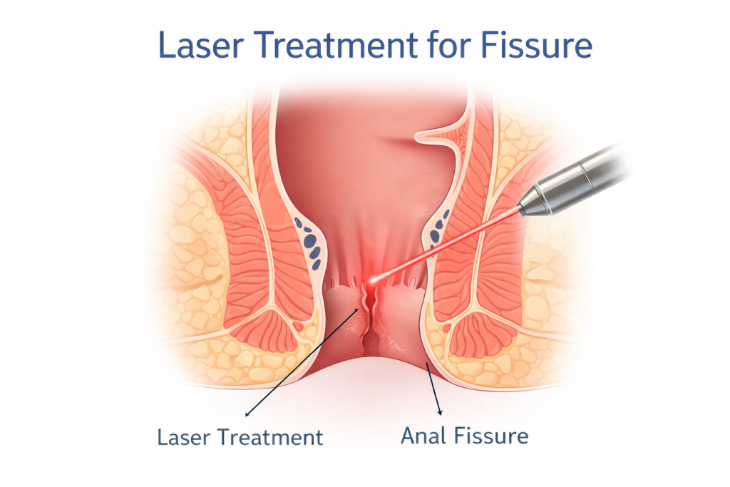 Laser Treatment for Fissure: A Conservative and Effective Solution for Relief